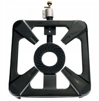 KUCHENKA TURYSTYCZNA PALNIK GAZOWY ŻELIWNY TABORET 40x40 PRZENOŚNY DUŻY