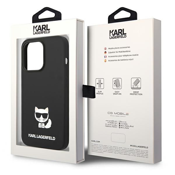 Etui Karl Lagerfeld do iPhone 14 Pro, Czarny zdjęcie 8