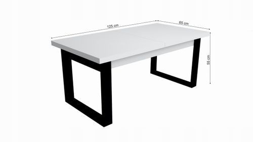 NOWOCZESNY STOLIK KAWOWY ŁAWA DO SALONU LOFT na Arena.pl