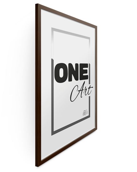 Ramka Hekla 50x70 (B2) MDF plakat brązowy 1szt. zdjęcie 3