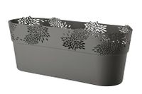 OSŁONKA OWALNA ASTER 32 CM ANTRACYT