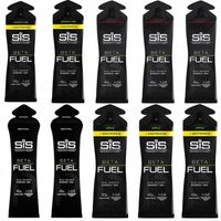 SIS ŻEL ENERGETYCZNY 10x60ml BETA FUEL + BETA FUEL NOOTROPICS | MIX SMAKÓW