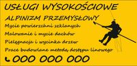 BANER REKLAMA projekt 200x100 USŁUGI WYSOKOŚCIOWE