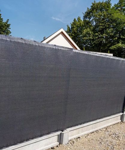 SIATKA CIENIUJĄCA 90% 1,5x25m OSŁONA MASKUJĄCA MATA NA PŁOT OGRODZENIE UV+ na Arena.pl