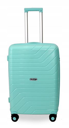 LEKKA WALIZKA PODRÓŻNA PP WYTRZYMAŁA XL MOCNA ŚREDNIA WALIZKA ALUMINIUM na Arena.pl