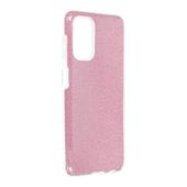 Etui brokatowe Shc do Samsung Galaxy A13 4G różowy