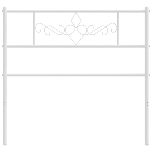 Metalowe wezgłowie, białe, 90 cm na Arena.pl
