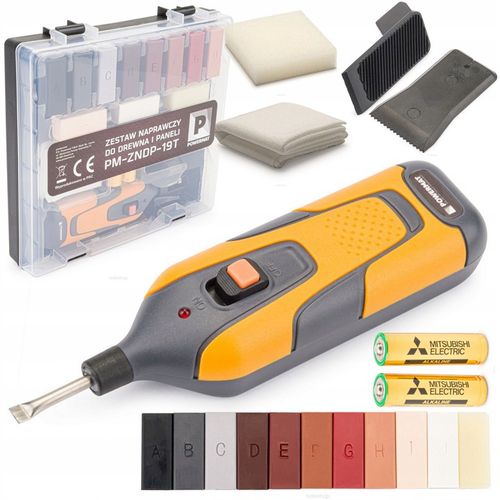 ZESTAW DO NAPRAWY PANELI MEBLI WOSK NAPRAWCZY 18 SZTUK WALIZKA na Arena.pl