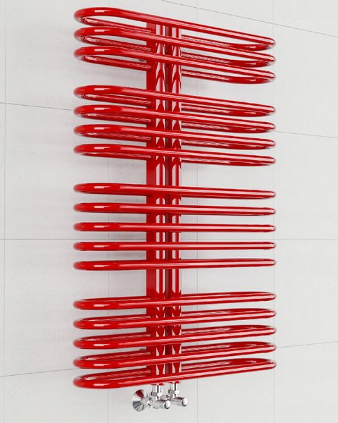 GRZEJNIK ŁAZIENKOWY NEO 720x550 CZERWONY !!! 640w zdjęcie 5