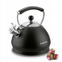 Czarny CZAJNIK INDUKCJA GAZ tradycyjny CZAJNIK ze stali nierdzewnej 3l Ruso