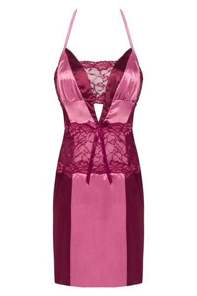 ELEGANCKA KOSZULKA SATYNOWA Z KORONKĄ STRINGI M zdjęcie 8