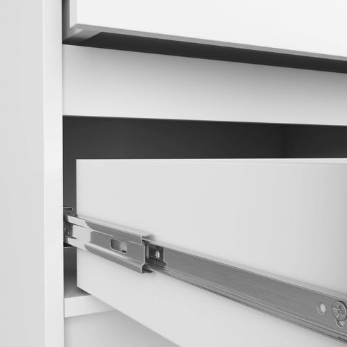 SZAFKA NOCNA K 60 cm 2 SZUFLADY BIAŁA na Arena.pl