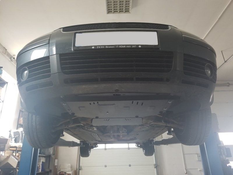 Stalowa osłona pod skrzynie biegów Skoda Superb 1 01-2008 - AUTOMAT zdjęcie 3