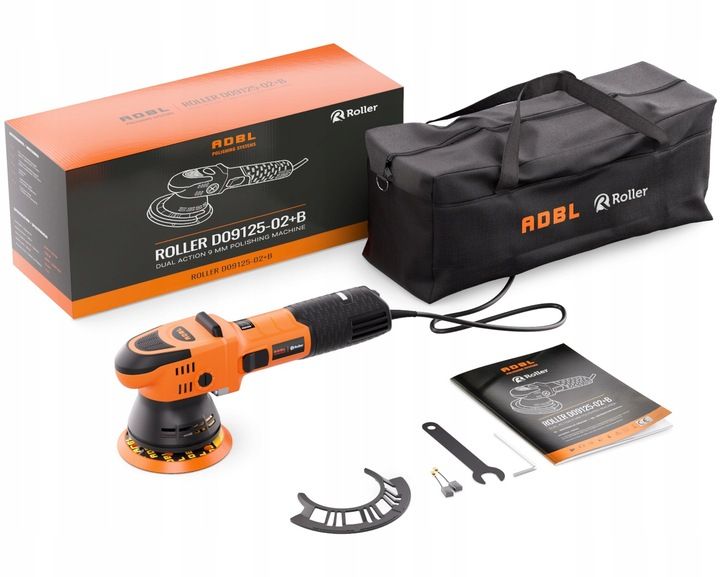 ADBL ROLLER D09125-02 MASZYNA POLERSKA POLERKA DO AUTA MENZERNA 3W1 zdjęcie 9