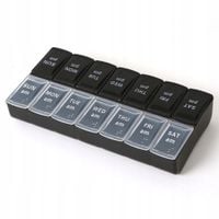 Organizer Na Leki Kasetka Pojemnik Na Tabletki Ranek-Wieczór 235x120 mm