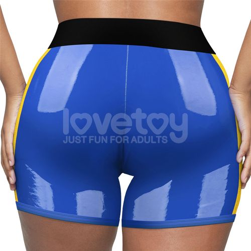 chic strap on shorts (36   39 inch waist) blue na Arena.pl