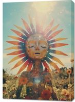 Obraz 70x100cm Słoneczna Medytacja