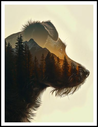 Plakat 75x100cm Psi Duch Lasu na Arena.pl