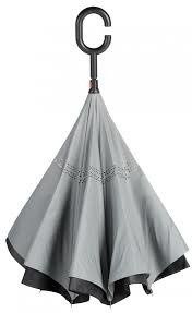 Parasol KEMER FLIPPED Szary / Czarny zdjęcie 1