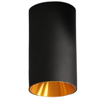 Kuchenna lampa sufitowa CGGOLDSP150BKWH LED 5W czarna złota