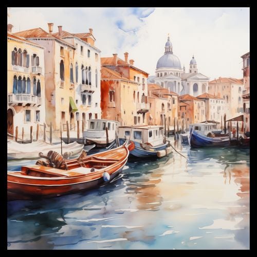 Plakat 50x50cm Wenecka Impresja na Arena.pl