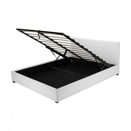 Lb-02 storage leather white 160x200 na Arena.pl