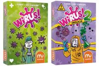 Wirus + dodatek Ewolucja Gra karciana rodzinna Muduko