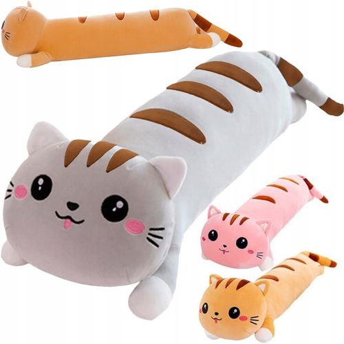 DŁUGI kot KOTEK poduszka MASKOTKA PLUSZAK 70cm na Arena.pl