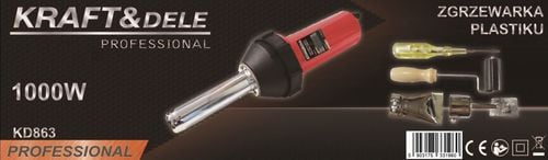Zgrzewarka do plastiku 1000W / 230V KD863 na Arena.pl