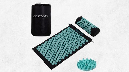 ZESTAW AKUMATA MATA DO AKUPRESURY Z PODUSZKĄ KOLCE na Arena.pl