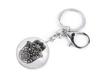 Brelok Hamsa Ręka Fatimy Mandala