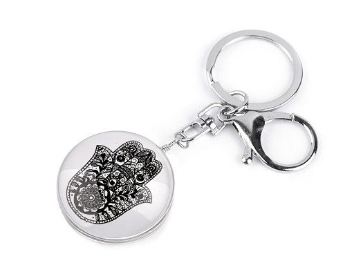 Brelok Hamsa Ręka Fatimy Mandala zdjęcie 1