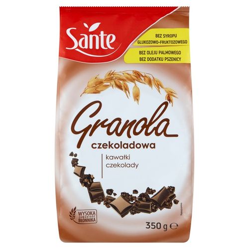 6 x Sante Granola Czekoladowa 350g na Arena.pl