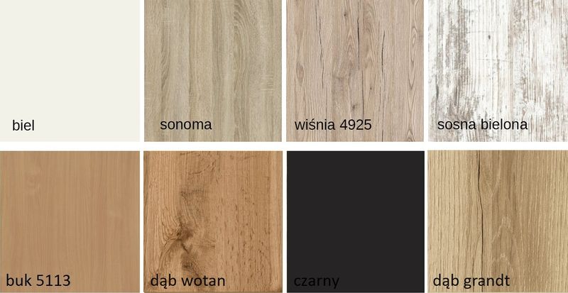 Drzwi przesuwne białe Black line 76 cały zestaw zdjęcie 5