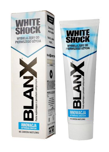 Blanx Pasta do zębów wybielająca White Shock  75ml na Arena.pl