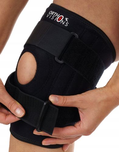 ORTEZA KOLANA STABILIZATOR Z FISZBINAMIx4 OPASKA na Arena.pl