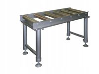 STÓŁ ROLKOWY podajnik taśmociąg 6 rolek 800 kg transportowy przenośny