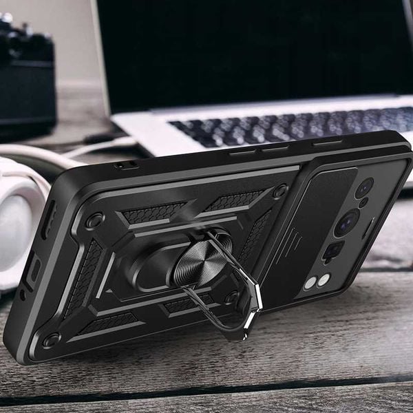 Spacecase Camring Google Pixel 8 Pro Black zdjęcie 4