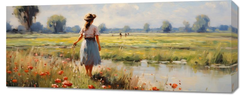 Obraz 100x40cm Wiejski Spokój zdjęcie 1