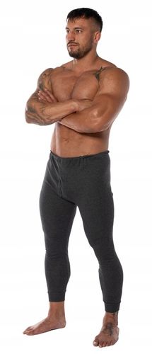 POLSKIE KALESONY MĘSKIE CIEPŁE BAWEŁNIANE Termo Ocieplane Getry XXXL na Arena.pl