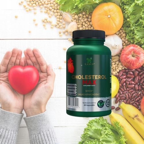 Tabletki na CHOLESTEROL i trójglicerydy - 60 kaps na Arena.pl