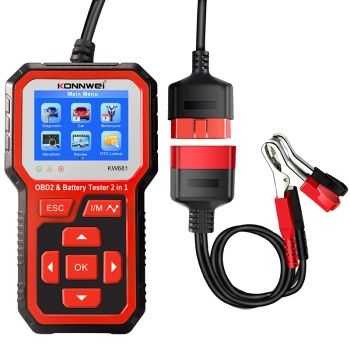 Tester do Akumulatorów KW681 Interfejs Diagnostyczny OBD2 2w1 zdjęcie 4