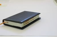 okładka kalendarz tygodniowy a-6 kolekcja 21b czarna kd-21b-56/cza/p