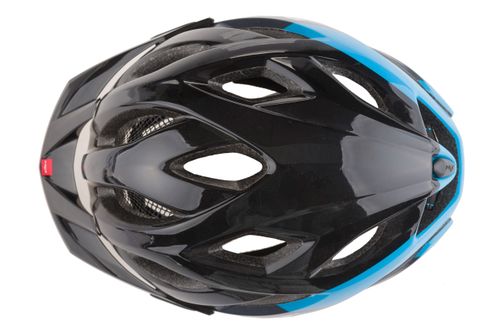 Kask MET CROSSOVER Unisize czarno-niebieski 2017 na Arena.pl