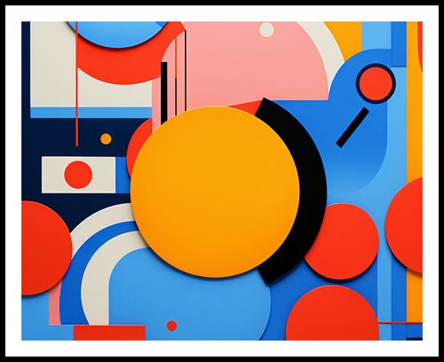 Plakat 76x60,5cm Kalejdoskop Emocji na Arena.pl