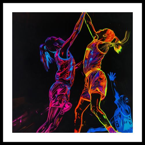 Plakat 40x40cm Mecz W Kosza na Arena.pl