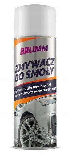 ZMYWACZ DO SMOŁY KLEJU WOSKU OLEJU BRUMM SPRAY 400 ml na Arena.pl