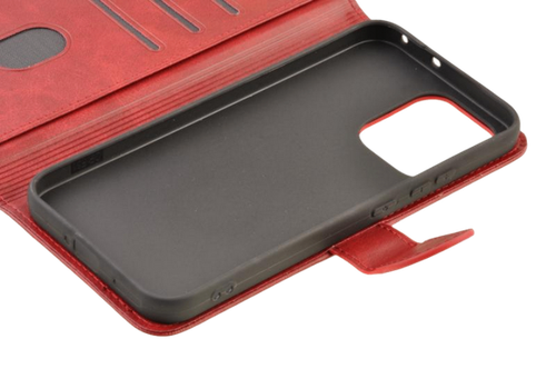 Etui portfel Wallet do Oppo A6 Pro 5G czerwony na Arena.pl