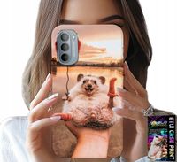 ETUI DO MOTOROLA G31 / G41 - Z NADRUKIEM SŁODKI JEŻYK PIGMEJSKI, CASE