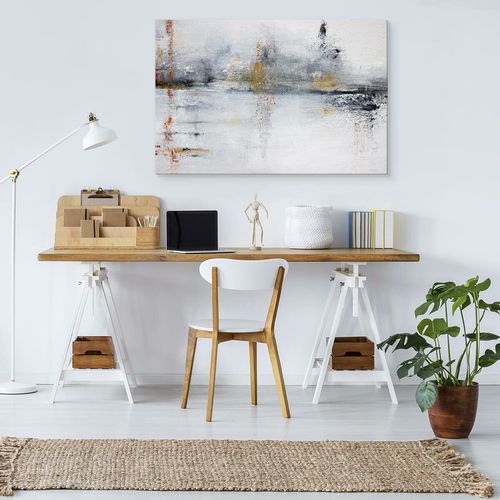 Obraz Na Płótnie Abstrakcyjne Malarstwo Do Salonu Sypialni 70cm x 50cm na Arena.pl